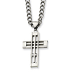 Stainless Steel Cross Pendant Necklace