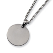 Titanium Brushed Necklace